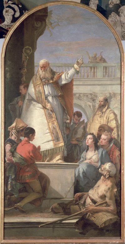 Miracle of St. Patrick by Giovanni Battista Tiepolo